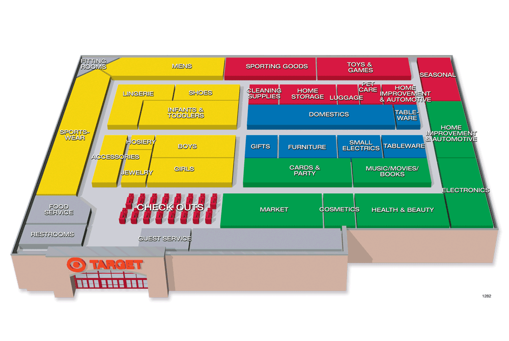 Target Aisle Map